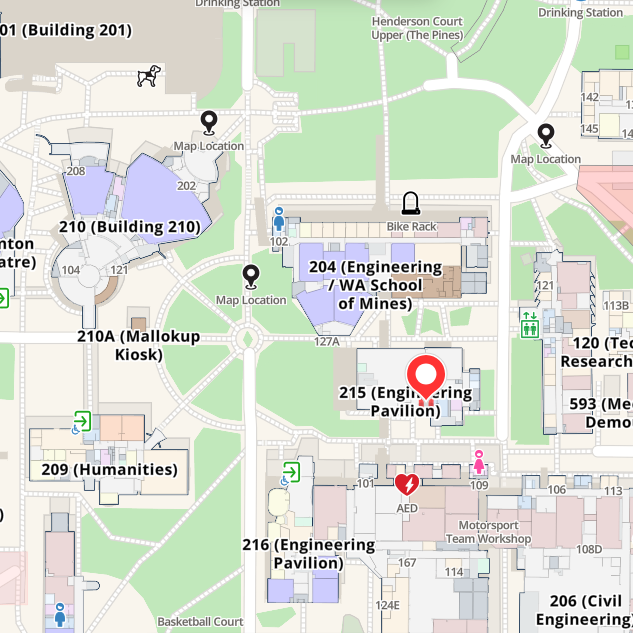 Map location of CEC Office